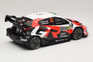 Toyota GR Yaris Rally1 #33 E. Evans / S. Martin Rally Monte Carlo 2026 IXO 1:18 18RMC269B Métal — image 2 sur 6
