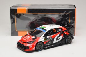 Toyota GR Yaris Rally1 #33 E. Evans / S. Martin Rally Monte Carlo 2026 IXO 1:18 18RMC269B Métal — image 6 sur 6