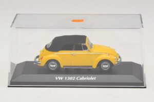 Volkswagen 1302 Cabriolet Jaune Maxichamps 1:43 940055030 Métal — image 4 sur 5
