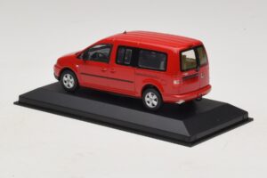 Volkswagen Caddy 2K Bus Rouge Minichamps 1:43 CADDY009 Métal — image 3 sur 5