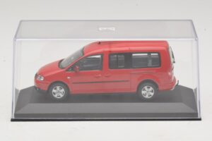 Volkswagen Caddy 2K Bus Rouge Minichamps 1:43 CADDY009 Métal — image 4 sur 5