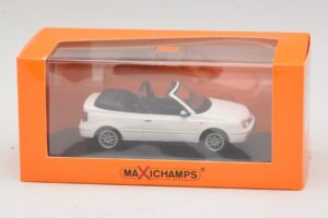 Volkswagen Golf Mk4 Cabriolet Blanc Maxichamps 1:43 940058330 Métal — image 5 sur 5