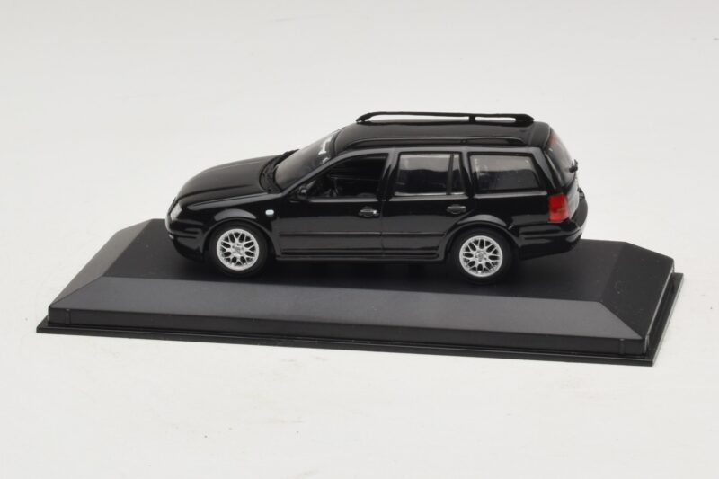 Volkswagen Golf Mk4 Variant Sport Highline BBS Edition Noir Boîte De Remplacement Minichamps 1:43 GOLF008-R1 Métal