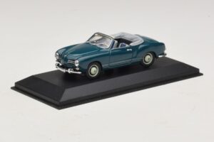 Volkswagen Karmann Ghia Cabriolet Bleu Foncé Minichamps 1:43 GHIA001 Métal — image 2 sur 5