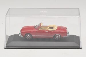 Volkswagen Karmann Ghia Cabriolet Rouge Foncé Minichamps 1:43 5032 Métal — image 4 sur 5
