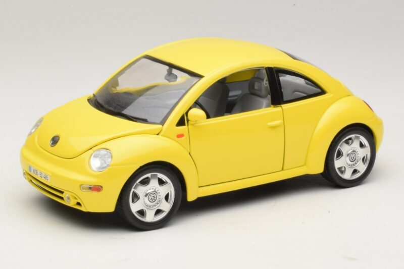 Volkswagen New Beetle A4 Jaune Bburago 1:18 3302 Métal