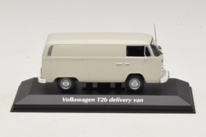 Volkswagen T2b Fourgon De Livraison Gris Maxichamps 1:43 940053060 Métal